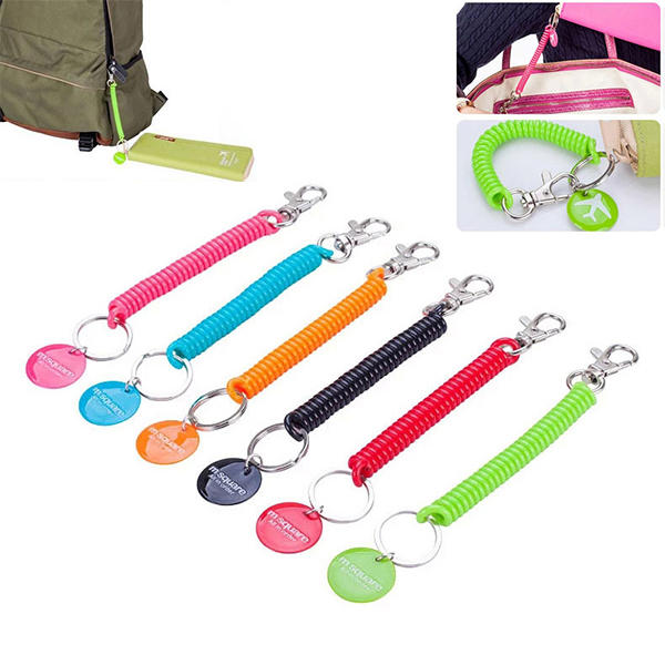 Outdoor Travel Key Ring Keychain Multifunctional Journey Trip Wallet Purse Security String